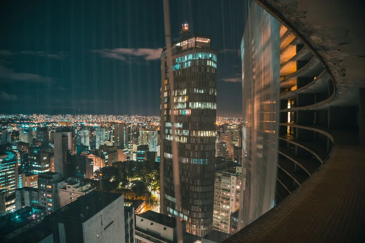 Vista urbana de São Paulo